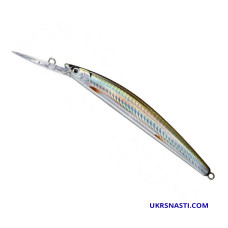 Воблер Daiwa Steez Double Clutch 95SP цвет Adel Wakasagi
